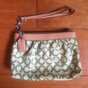Coach wristlet